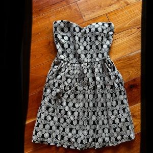 Eclipse Strapless Cocktail Dress